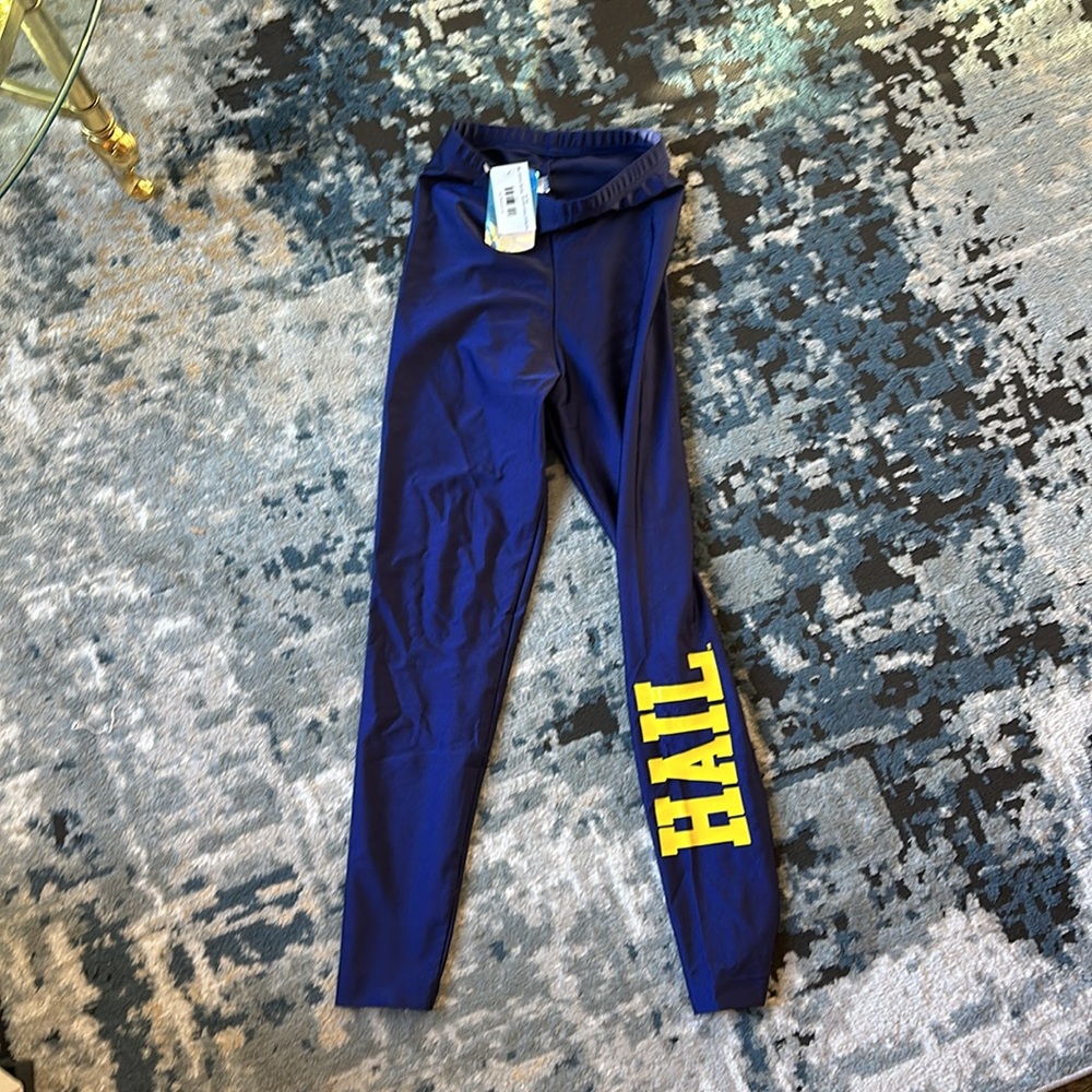 American Apparel University of Michigan “Hail” leggings